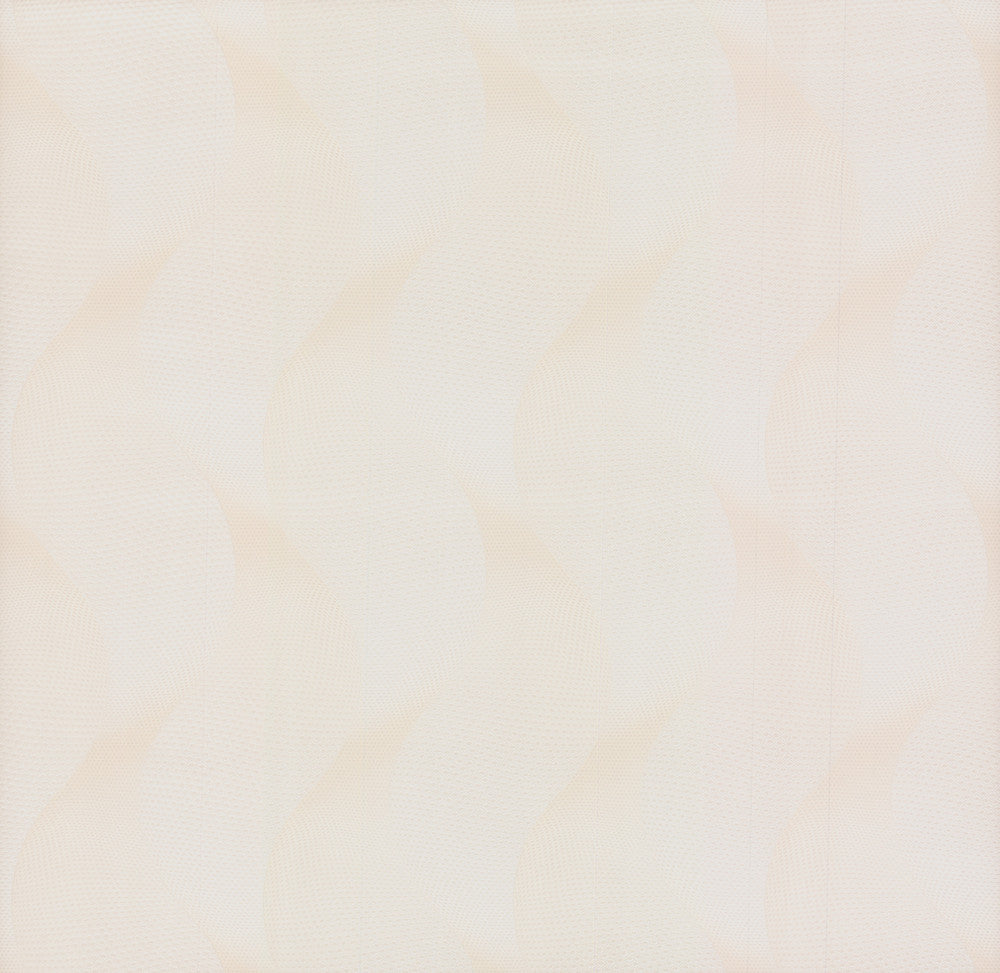 Genie Cream & White Wallpaper by York Wallcoverings Urban Oasis Covers about 79.2 square feet 27.56-in by 34.5-ft long roll Unpasted 12.5 - Fabric Carolina -