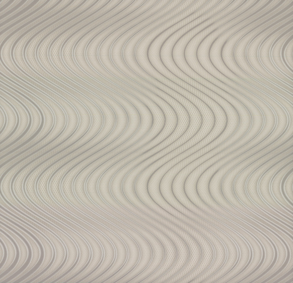 Ocean Swell Light Grey Wallpaper by York Wallcoverings Urban Oasis Covers about 79.2 square feet 27.56-in by 34.5-ft long roll Unpasted 25.25 - Fabric Carolina -