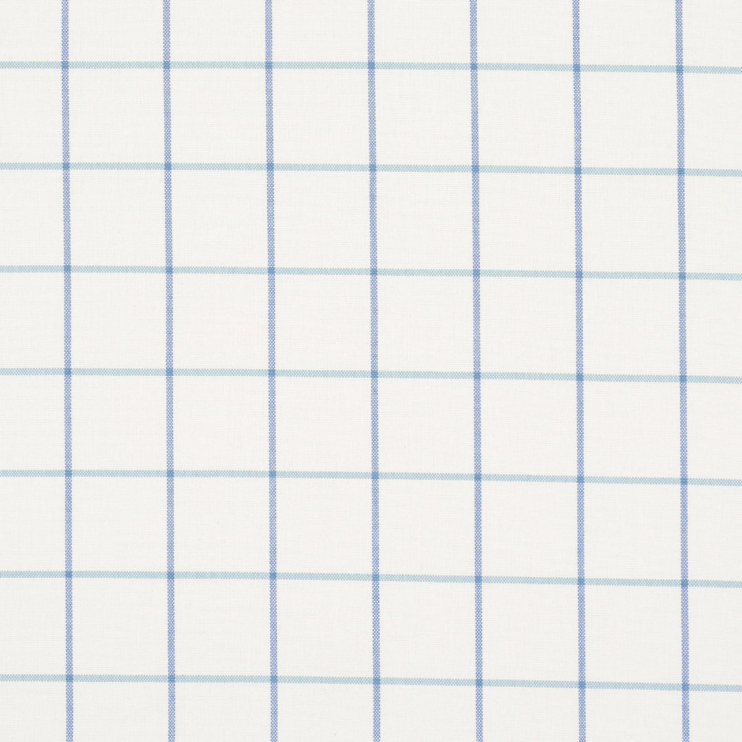 Frannie Windowpane - Cobalt by Schumacher Fabric