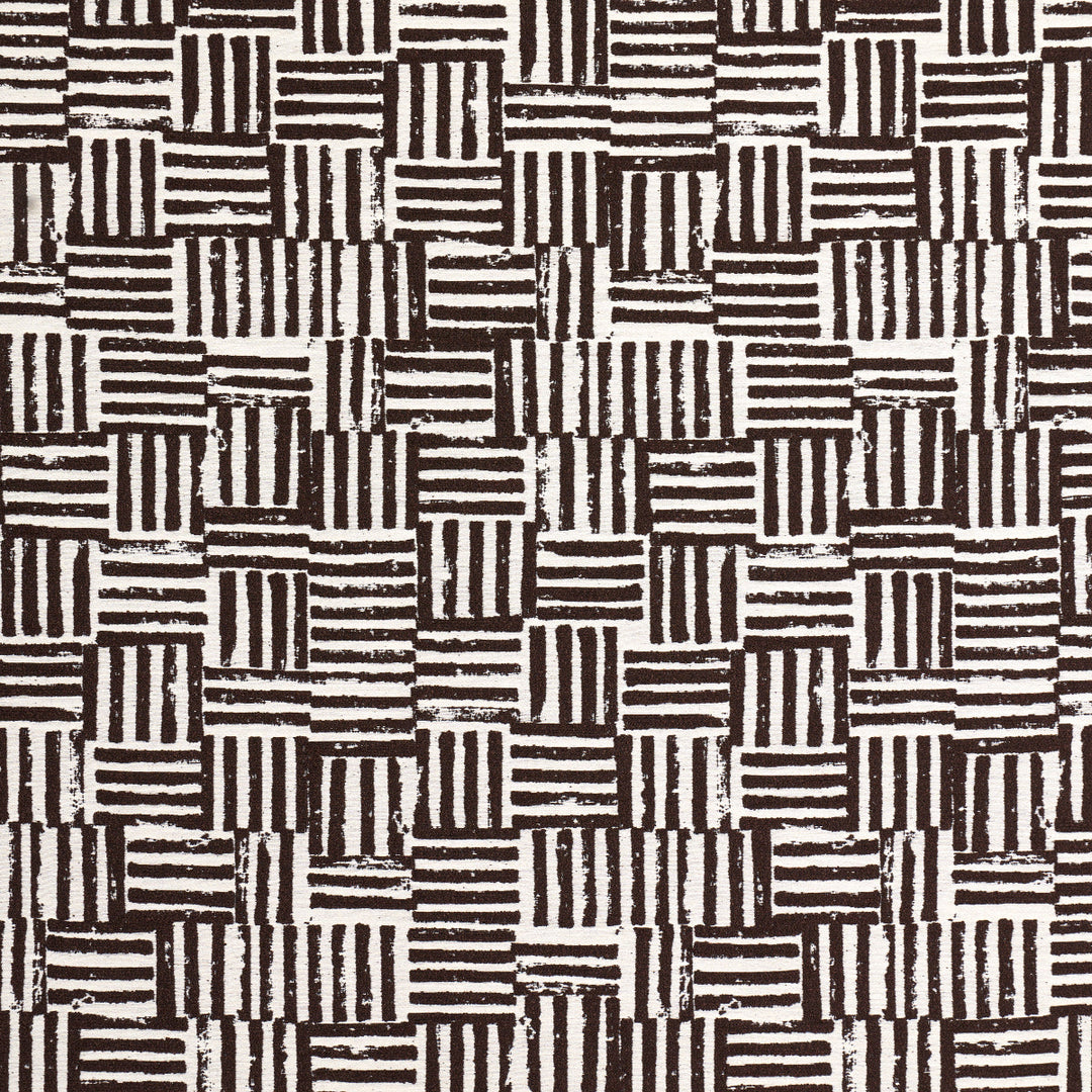 Patchwork - Cacao by Schumacher Fabric
