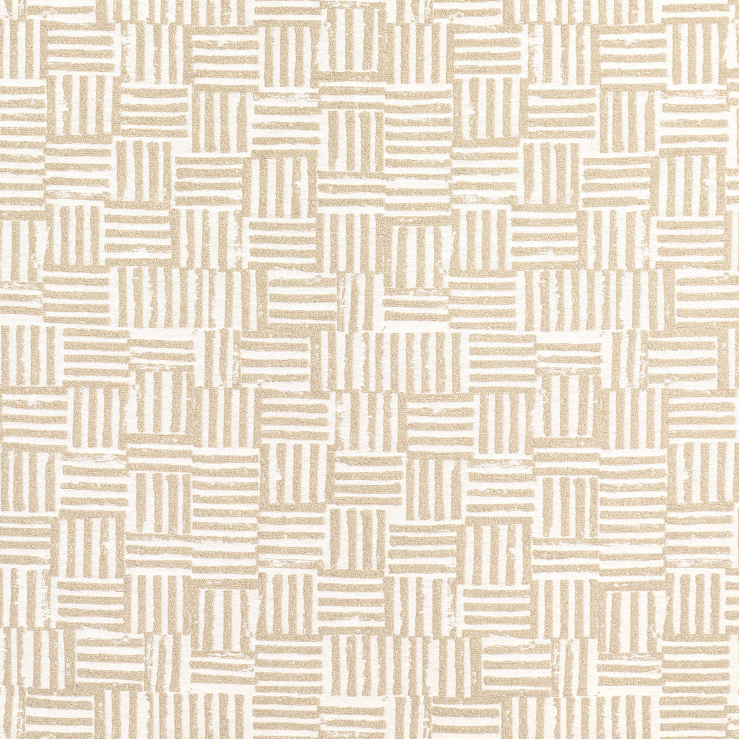 Patchwork - Sand by Schumacher Fabric