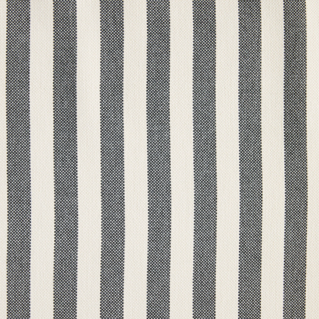 Even Stripe - Charcoal by Schumacher Fabric