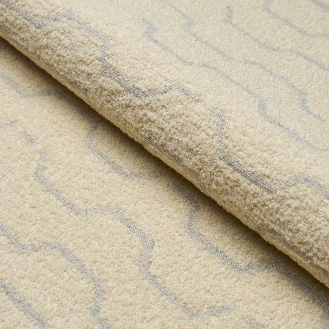 Patek Wool Bouclé - Ivory by Schumacher Fabric