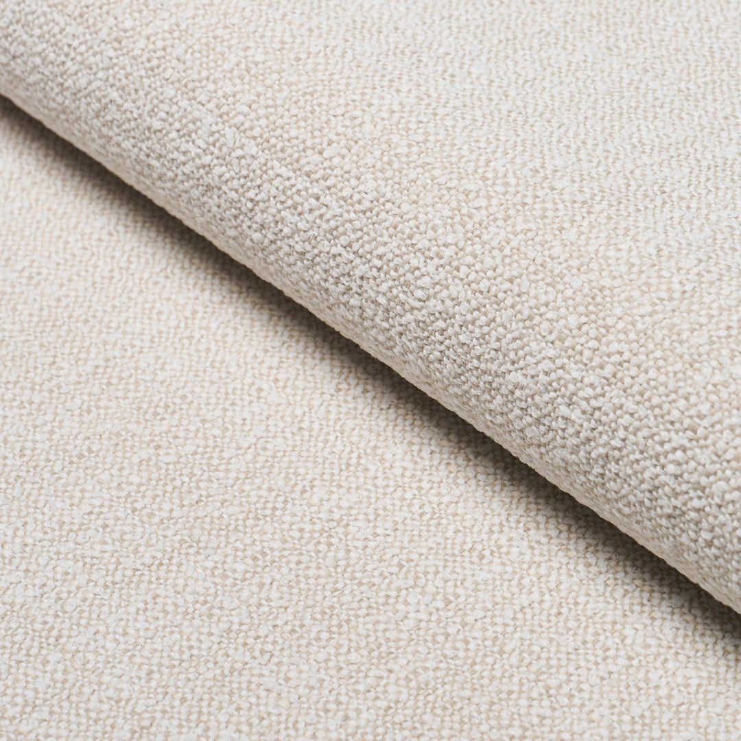 Sadie Indoor/Outdoor - White On Natural by Schumacher Fabric