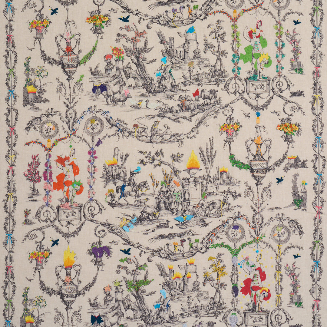 La Liberte Americaine Toile - Multiverse by Schumacher Fabric