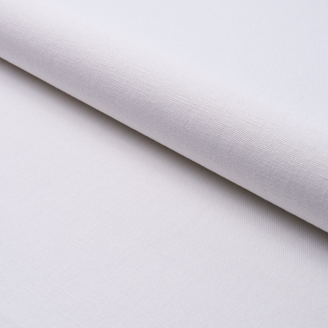 Jumi Stonewashed Linen - White by Schumacher Fabric