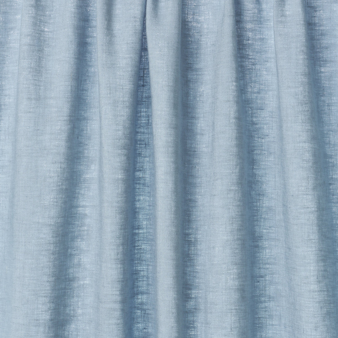 Leslie Stonewashed Sheer - Chambray by Schumacher Fabric