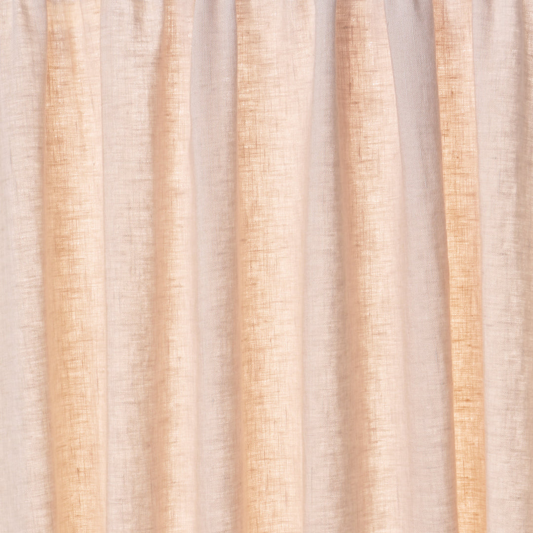 Leslie Stonewashed Sheer - Blush by Schumacher Fabric