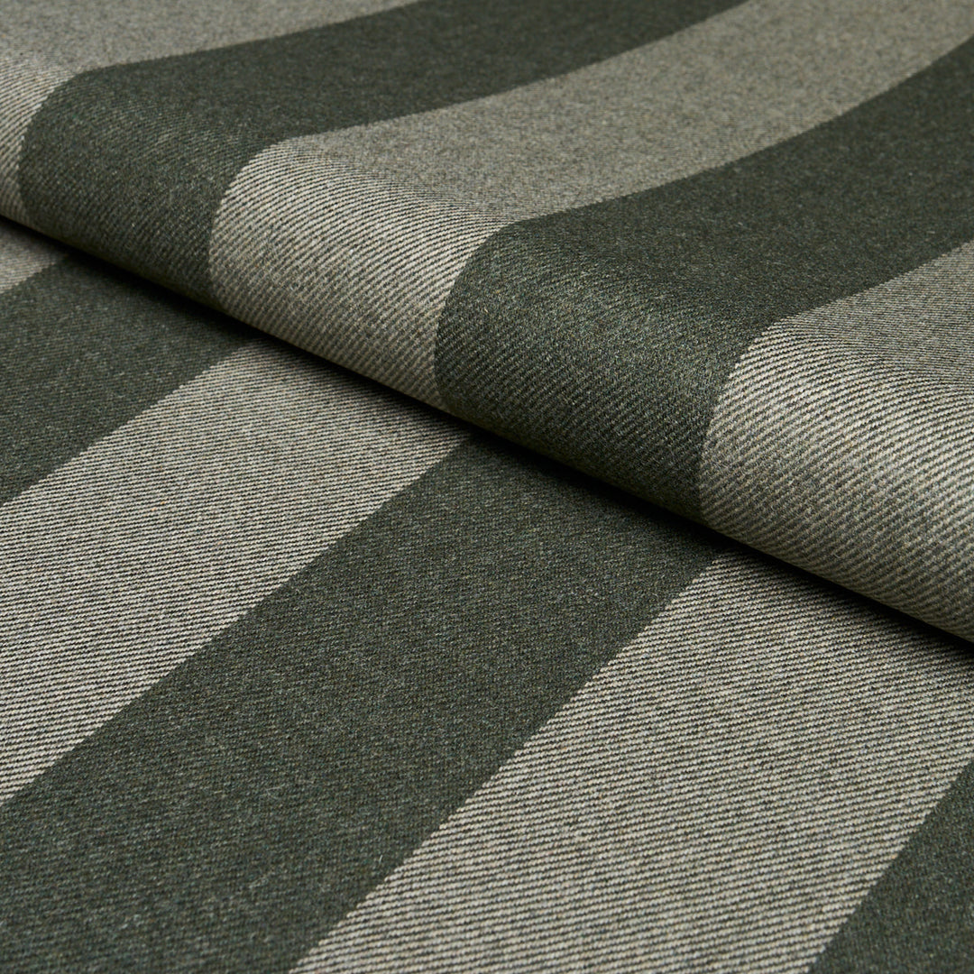 Hemlock Stripe - Sage by Schumacher Fabric