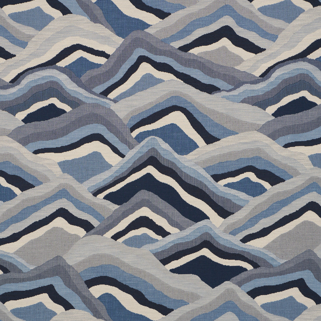 Avala Hills - Ocean by Schumacher Fabric