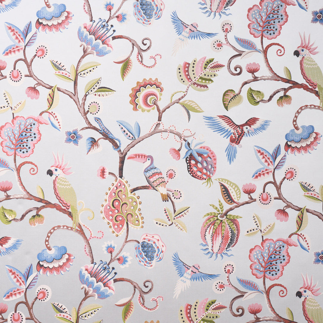 Birds Of Paradise Woven - Mist by Schumacher Fabric