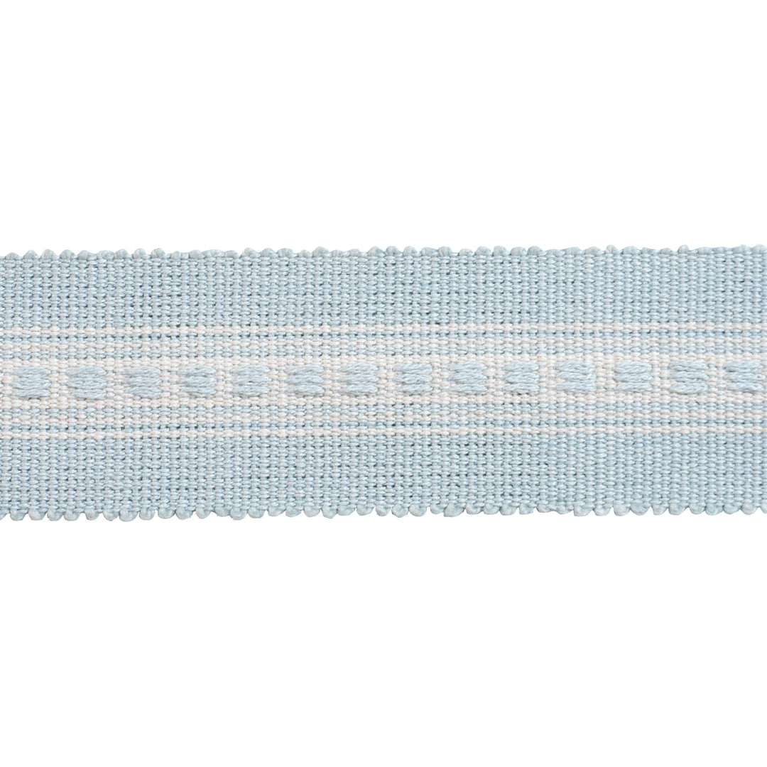 Lubeck Tape Narrow - Sky by Schumacher Trim