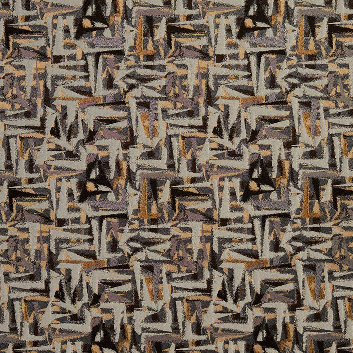 8518 Curry/Abstract by Charlotte Fabric Contemporary Wovens 100% Woven Polyester Asia Exceeds 100,000 Wyzenbeek Rubs (Heavy Duty) Horizontal: 15" x Vertical: 15" 54 Inches - Fabric Carolina -