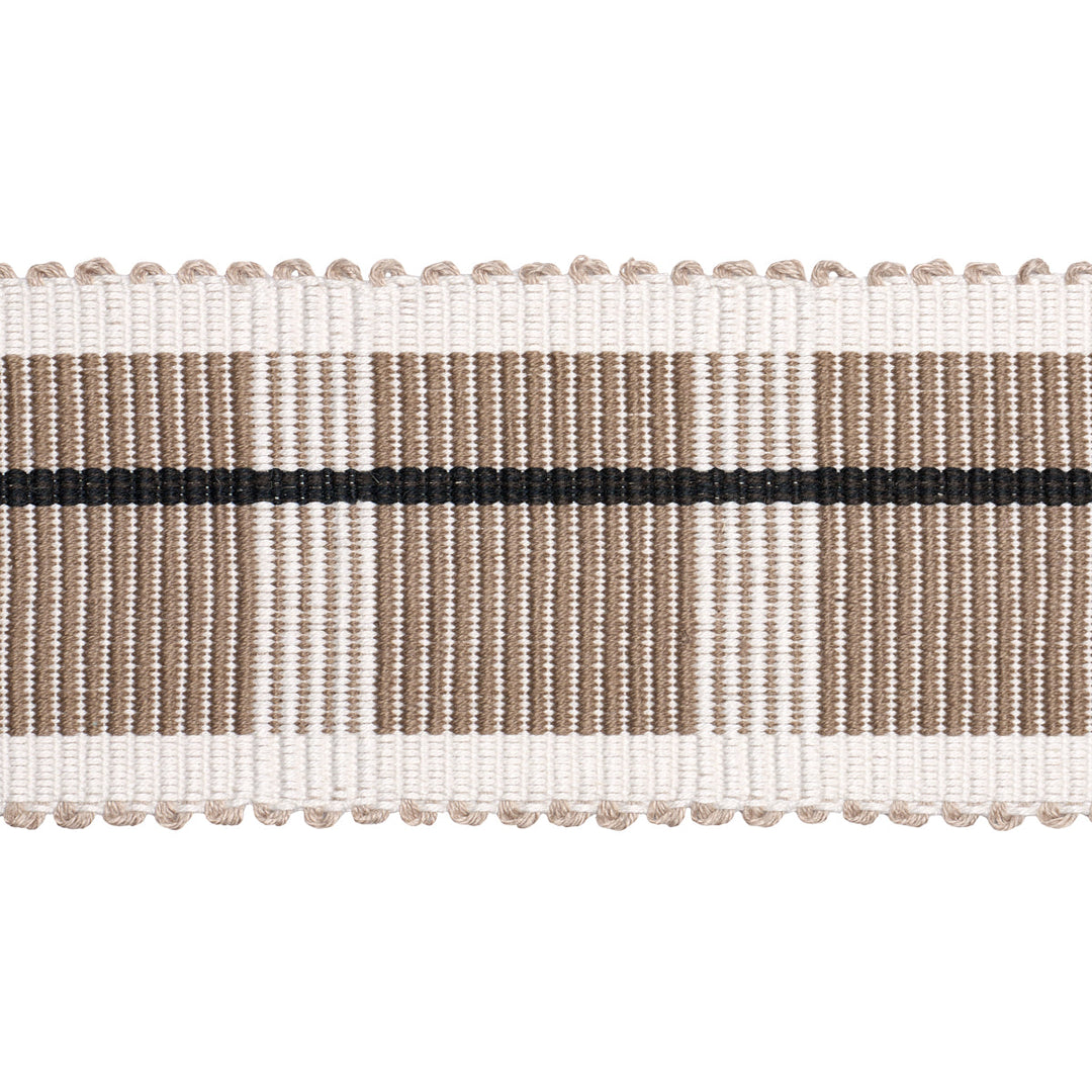 Calcada Tape Medium - Wheat by Schumacher Trim