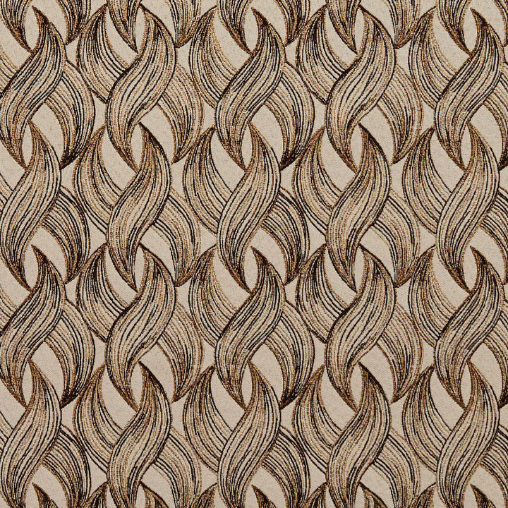 8521 Gold by Charlotte Fabric Contemporary Wovens 100% Woven Polyester Asia Exceeds 100,000 Wyzenbeek Rubs (Heavy Duty) Horizontal: 3.75" x Vertical: 4" 54 Inches - Fabric Carolina -