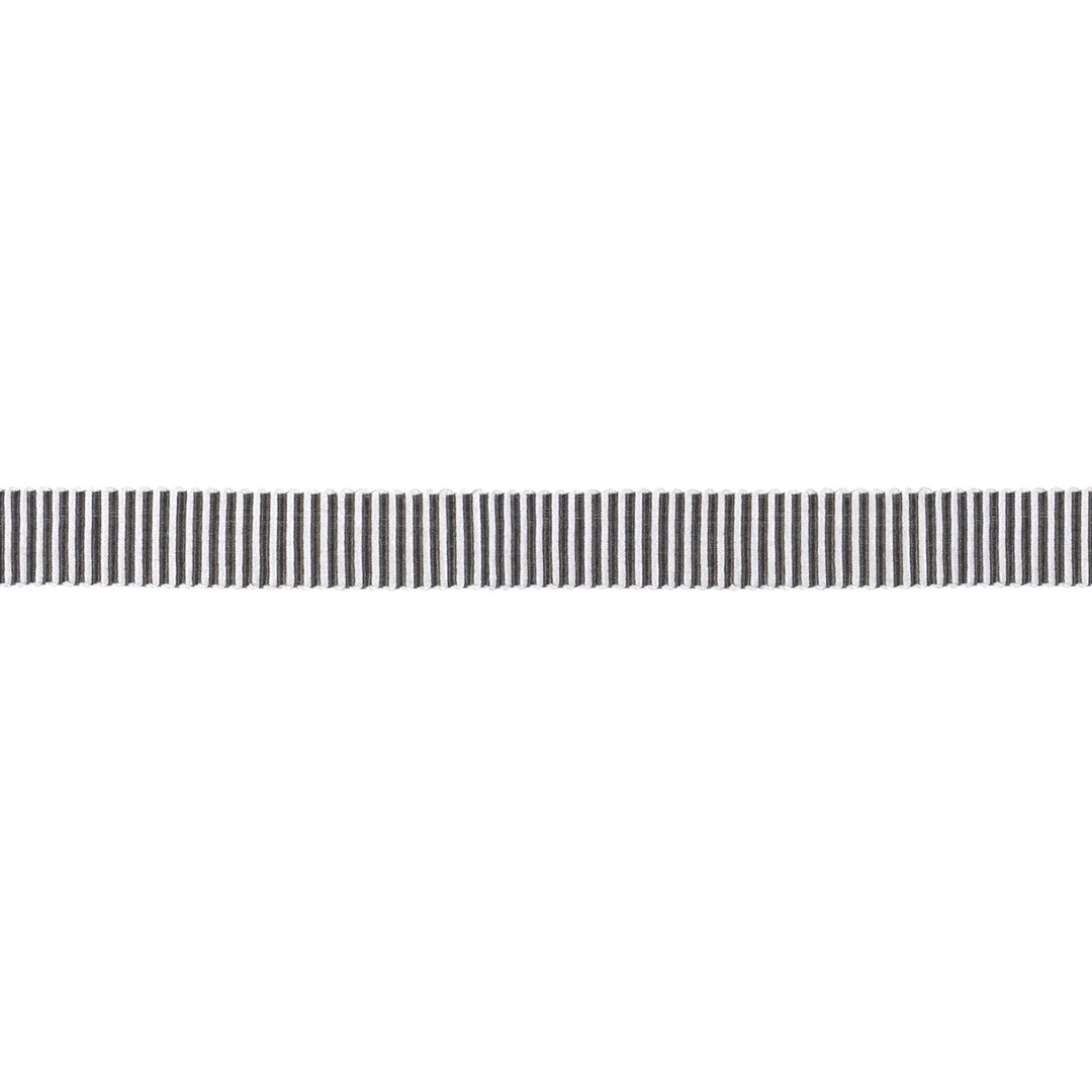 Knox Tape Narrow - Graphite by Schumacher Trim