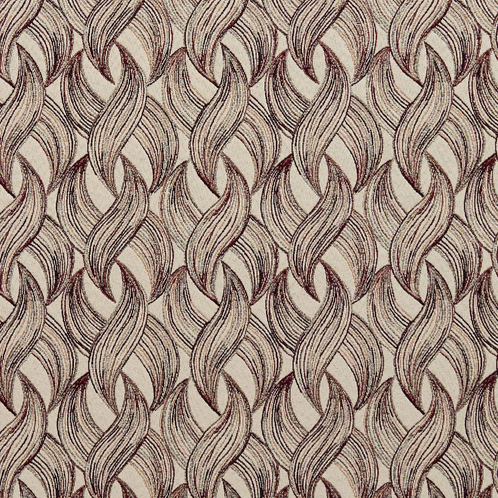 8524 Wine by Charlotte Fabric Contemporary Wovens 100% Woven Polyester Asia Exceeds 100,000 Wyzenbeek Rubs (Heavy Duty) Horizontal: 3.75" x Vertical: 4" 54 Inches - Fabric Carolina -