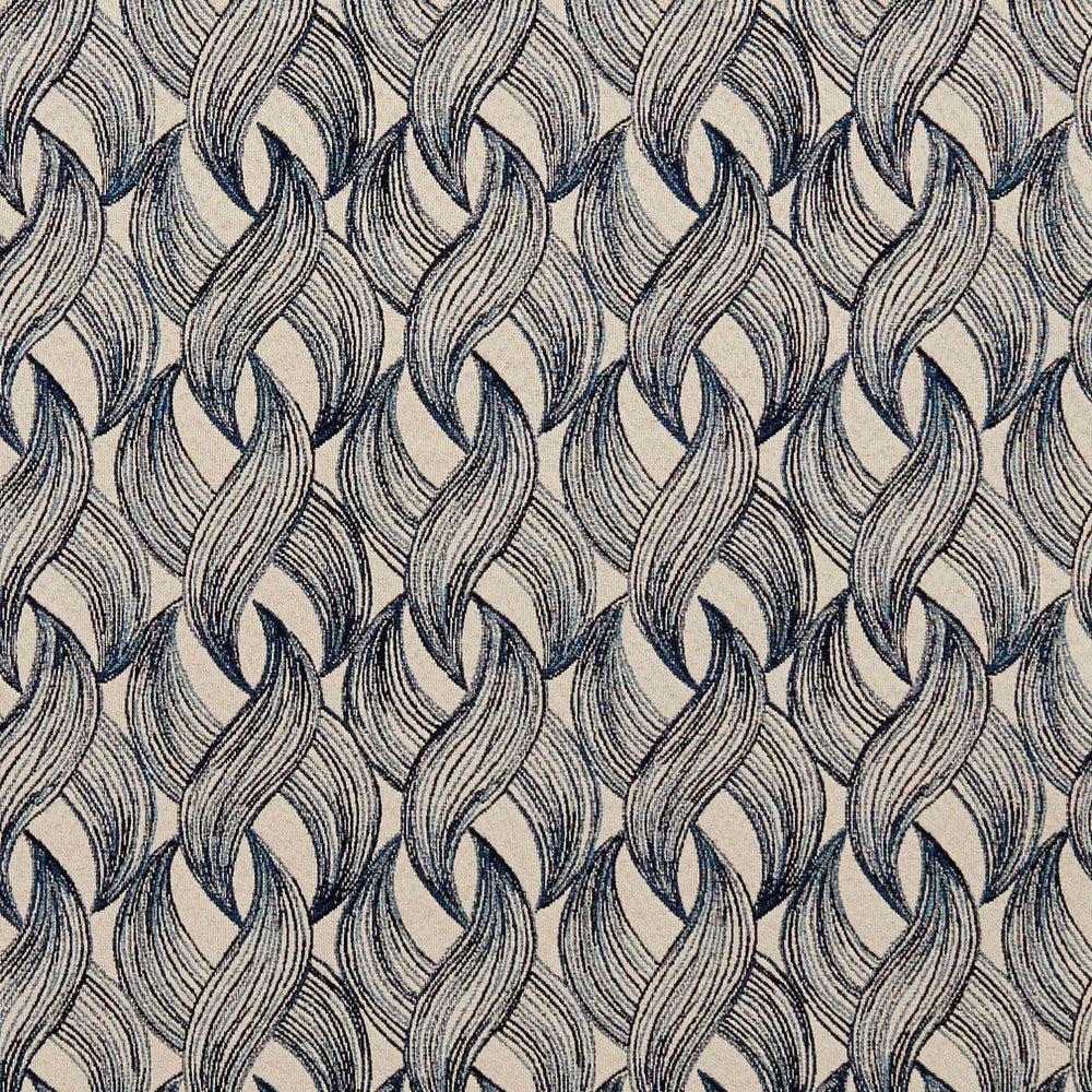8525 Sapphire by Charlotte Fabric Contemporary Wovens 100% Woven Polyester Asia Exceeds 100,000 Wyzenbeek Rubs (Heavy Duty) Horizontal: 3.75" x Vertical: 4" 54 Inches - Fabric Carolina -