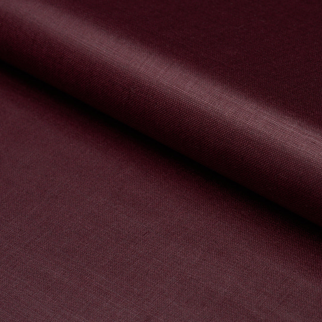 Patent Linen - Plum by Schumacher Fabric