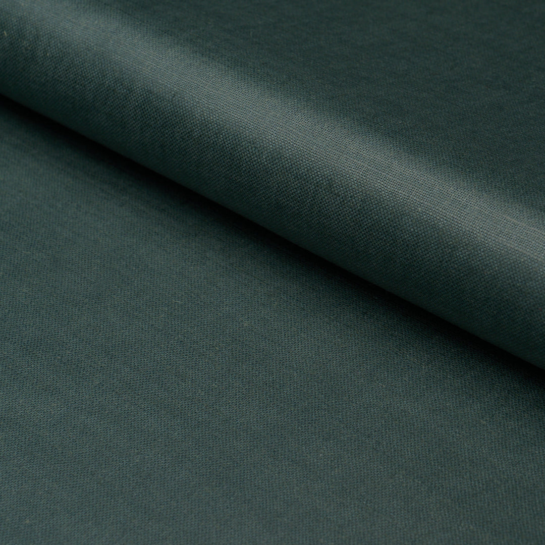 Patent Linen - Peacock by Schumacher Fabric