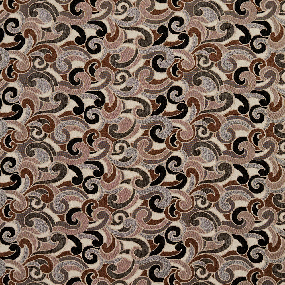 8540 Bronze/Flutter by Charlotte Fabric Contemporary Wovens 100% Woven Polyester Asia Exceeds 100,000 Wyzenbeek Rubs (Heavy Duty) Horizontal: 17" x Vertical: 7.5" 54 Inches - Fabric Carolina -