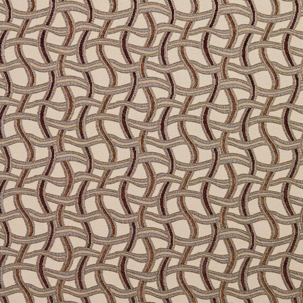8541 Harvest/Maze by Charlotte Designer Fabric Contemporary Wovens 100% Woven Polyester Asia Exceeds 100,000 Wyzenbeek Rubs (Heavy Duty) </p><p>Repeat: Horizontal: 8.25" x Vertical: 7.5" 54 Inches - Swanky Fabrics -