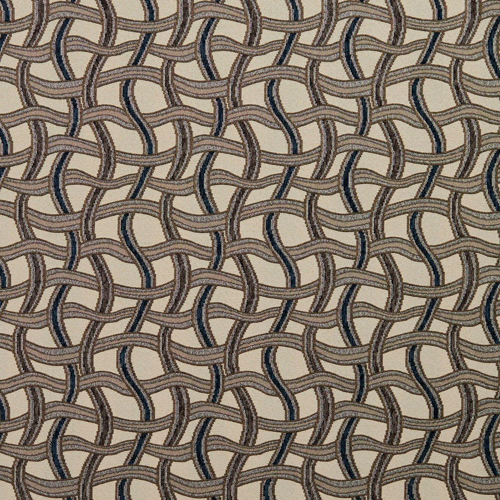 8542 Royal/Maze by Charlotte Fabric Contemporary Wovens 100% Woven Polyester Asia Exceeds 100,000 Wyzenbeek Rubs (Heavy Duty) </p><p>Repeat: Horizontal: 8.25" x Vertical: 7.5" 54 Inches - Fabric Carolina -