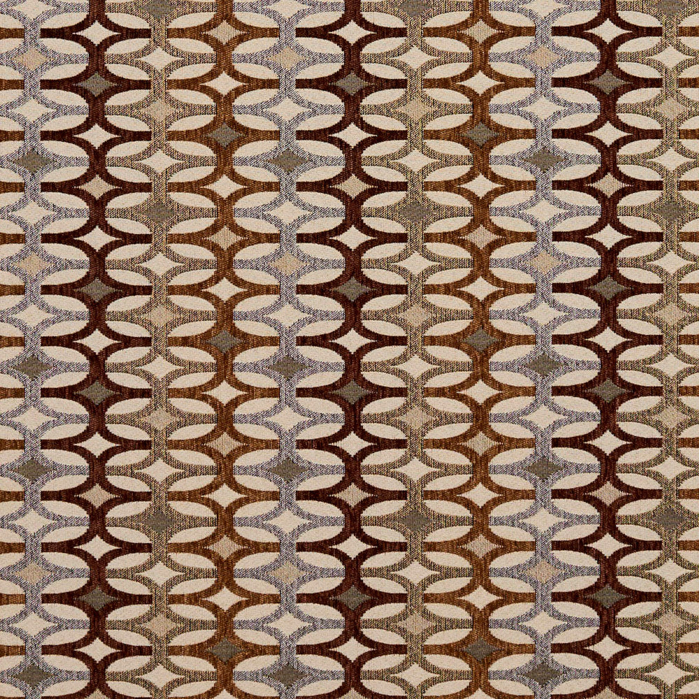 8546 Harvest/Interlock by Charlotte Fabric Contemporary Wovens 100% Woven Polyester Asia Exceeds 100,000 Wyzenbeek Rubs (Heavy Duty) Horizontal: 7.5" x Vertical: 3" 54 Inches - Fabric Carolina -