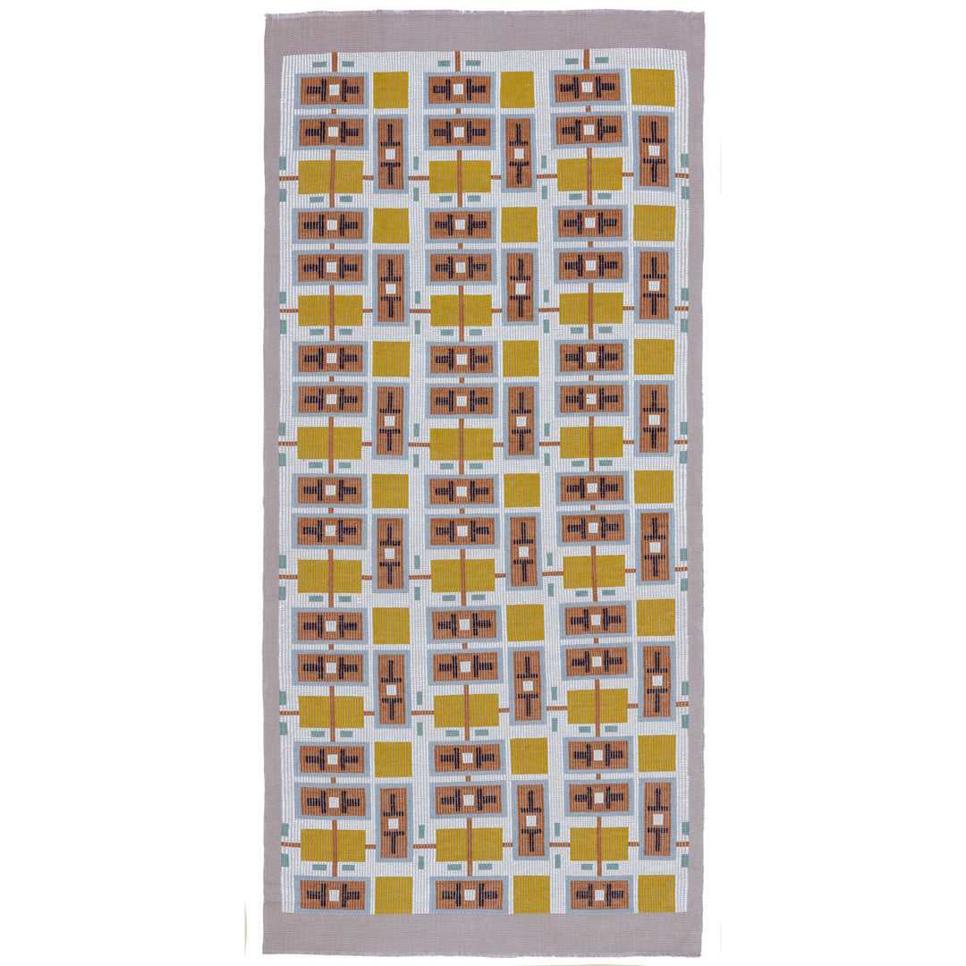 Ocular Hand Woven Brocade - Mellow by Schumacher Fabric