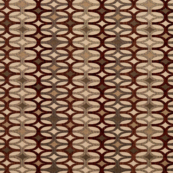 8548 Spice/Interlock by Charlotte Fabric Contemporary Wovens 100% Woven Polyester Asia Exceeds 100,000 Wyzenbeek Rubs (Heavy Duty) </p><p>Repeat: Horizontal: 7.5" x Vertical: 3" 54 Inches - Fabric Carolina -