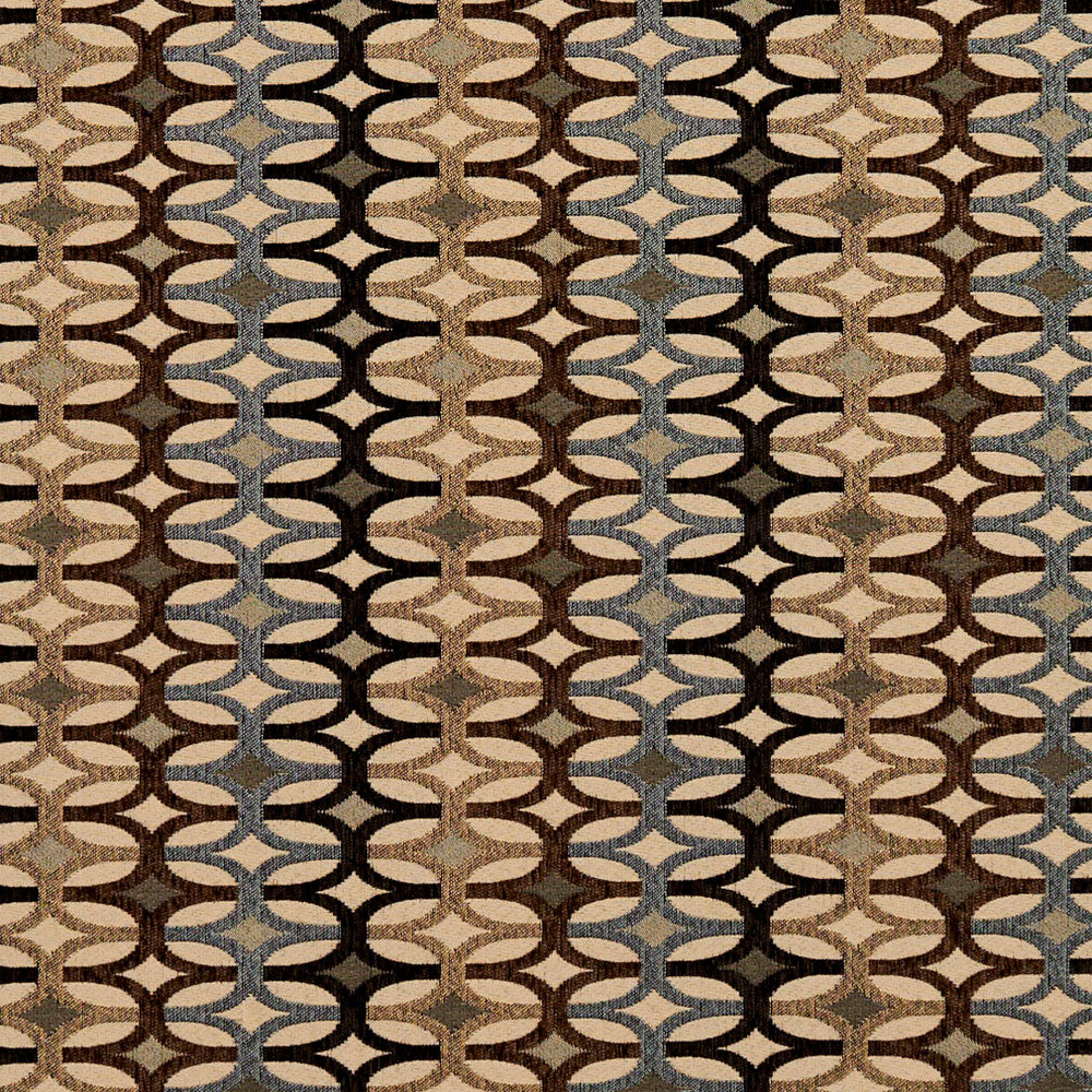 8549 Nutmeg/Interlock by Charlotte Fabric Contemporary Wovens 100% Woven Polyester Asia Exceeds 100,000 Wyzenbeek Rubs (Heavy Duty) </p><p>Repeat: Horizontal: 7.5" x Vertical: 3" 54 Inches - Fabric Carolina -
