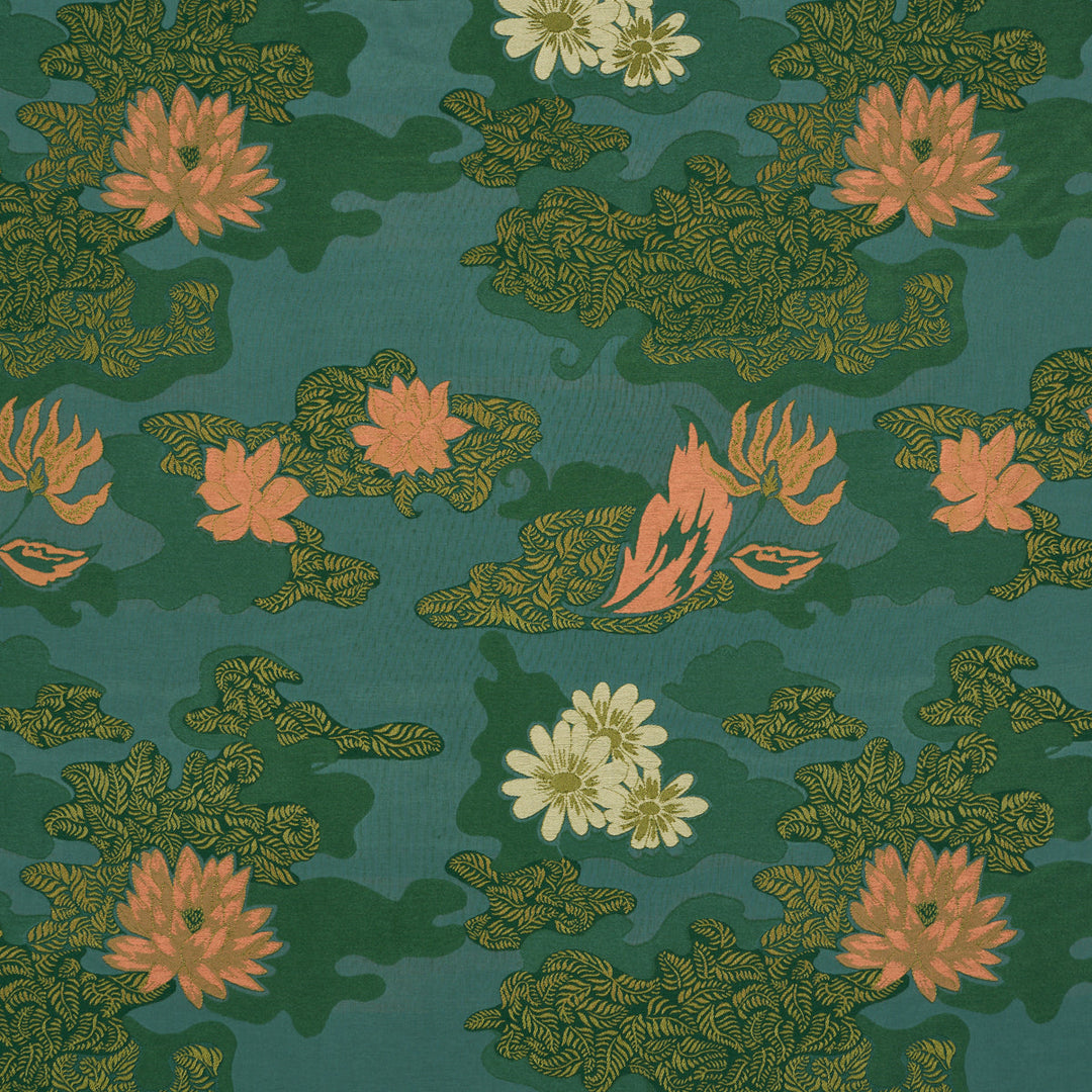 Lian Dream - Turquoise by Schumacher Fabric
