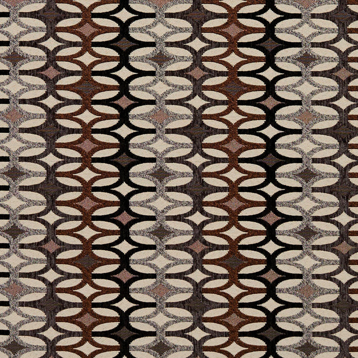 8550 Bronze/Interlock by Charlotte Fabric Contemporary Wovens 100% Woven Polyester Asia Exceeds 100,000 Wyzenbeek Rubs (Heavy Duty) </p><p>Repeat: Horizontal: 7.5" x Vertical: 3" 54 Inches - Fabric Carolina -