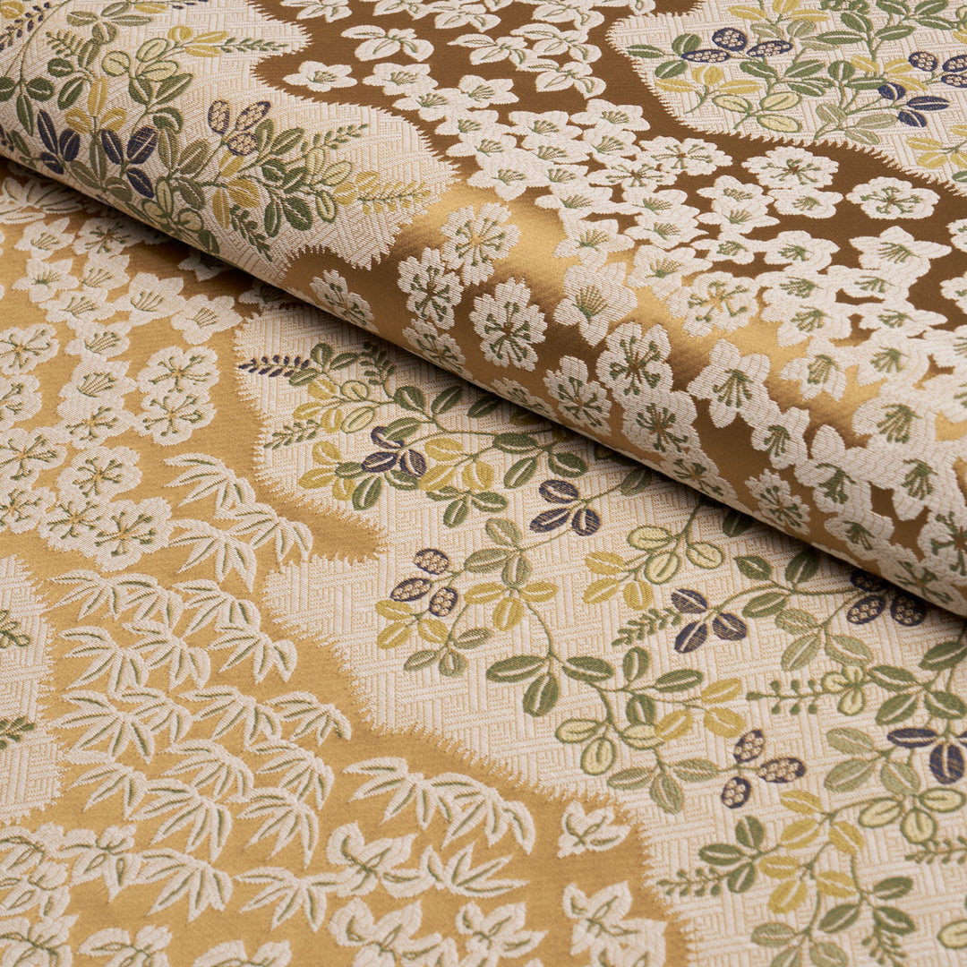 Lorene - Ochre by Schumacher Fabric