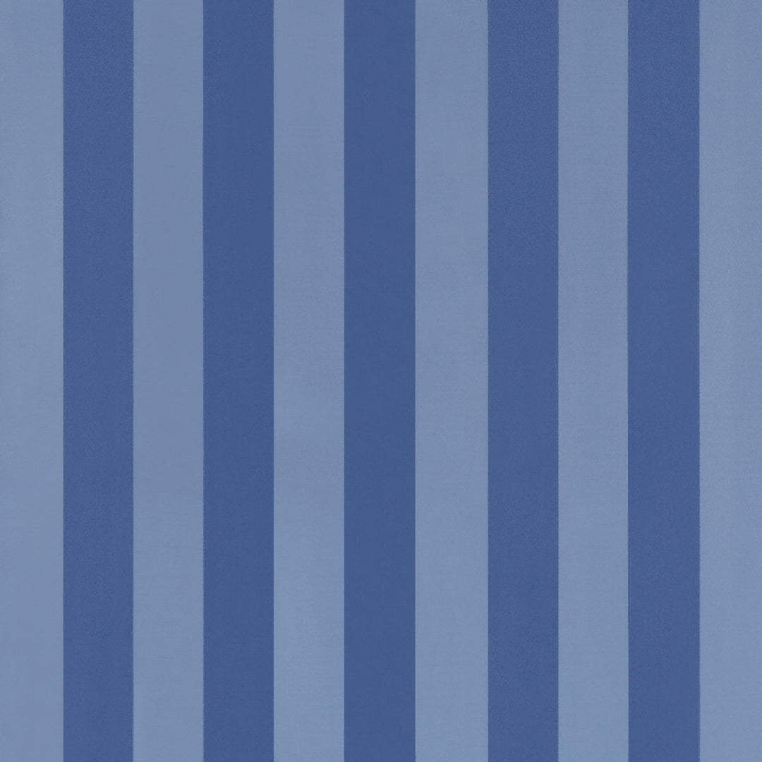 Roosevelt Awning Stripe - Cobalt by Schumacher Fabric