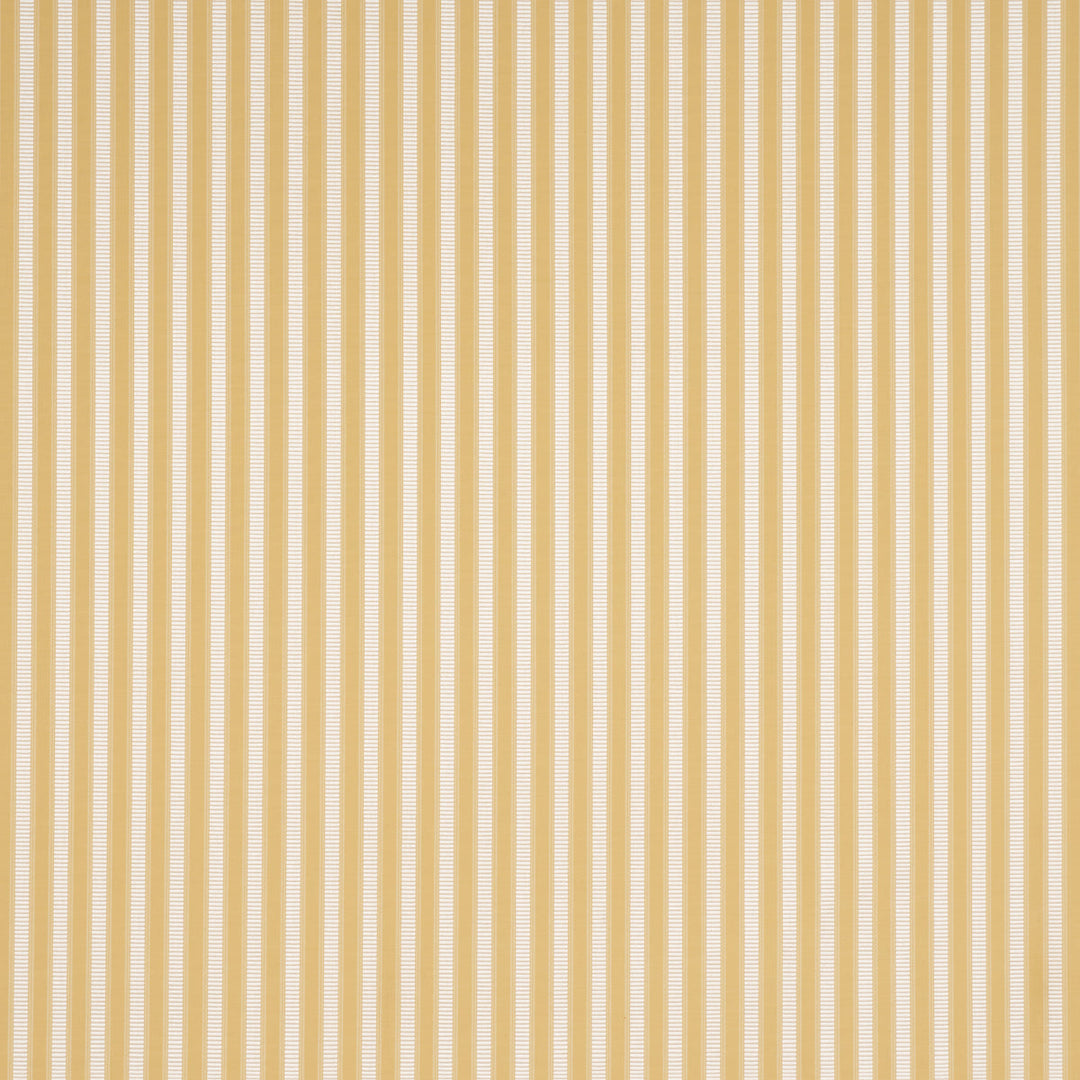 Lincoln Small Stripe - Yellow by Schumacher Fabric