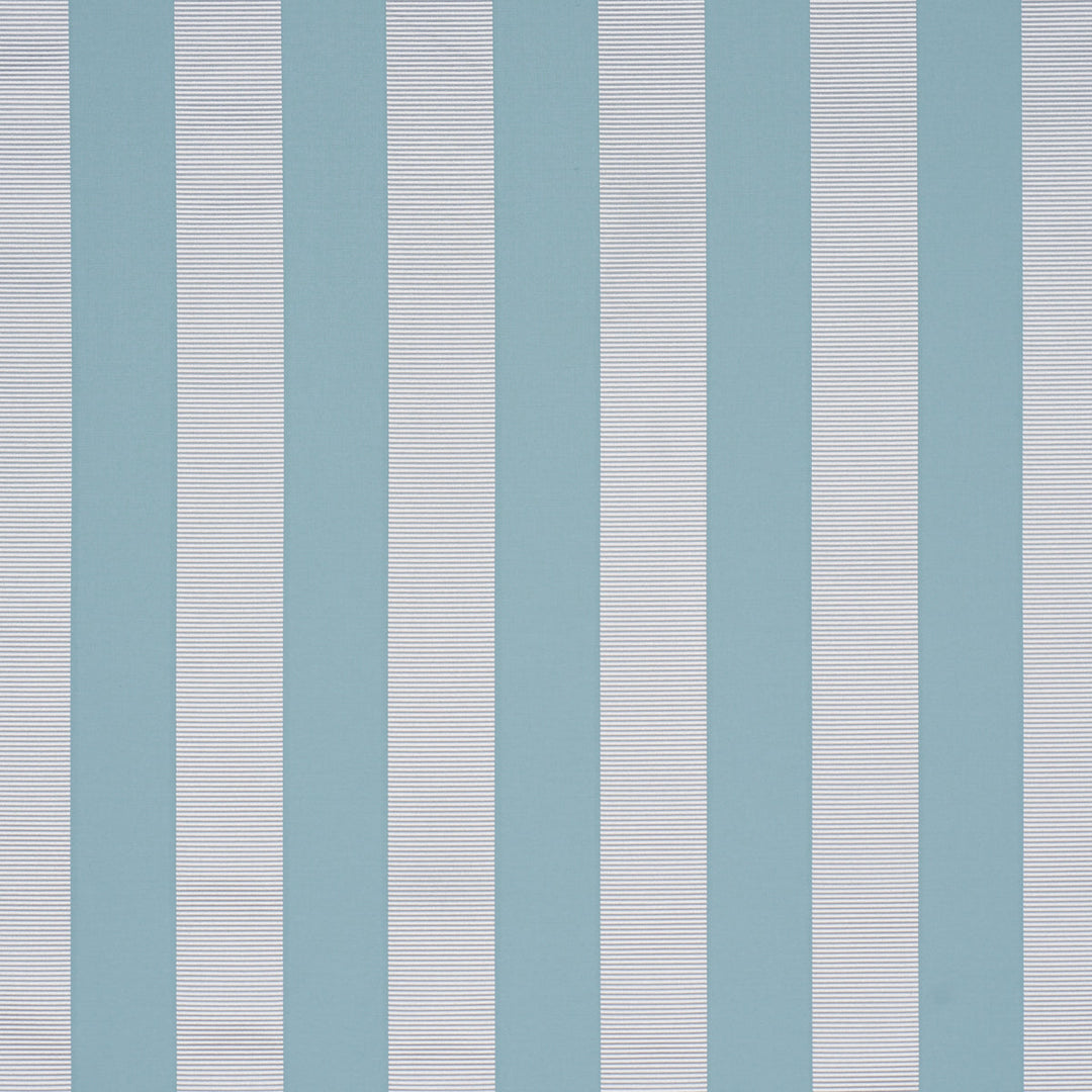 Madison Wide Stripe - Robin'S Egg by Schumacher Fabric