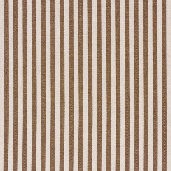 Hanson Indoor/Outdoor Stripe Narrow Brown 85811 Schumacher