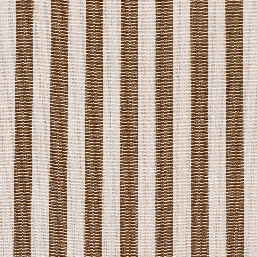Hanson Indoor/Outdoor Stripe Narrow Brown 85811 Schumacher