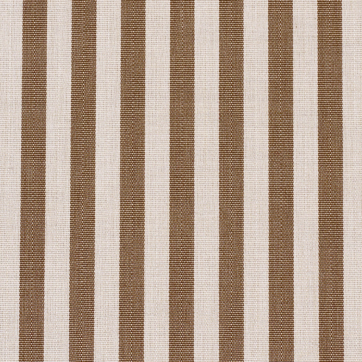 Hanson Indoor/Outdoor Stripe Narrow Brown 85811 Schumacher