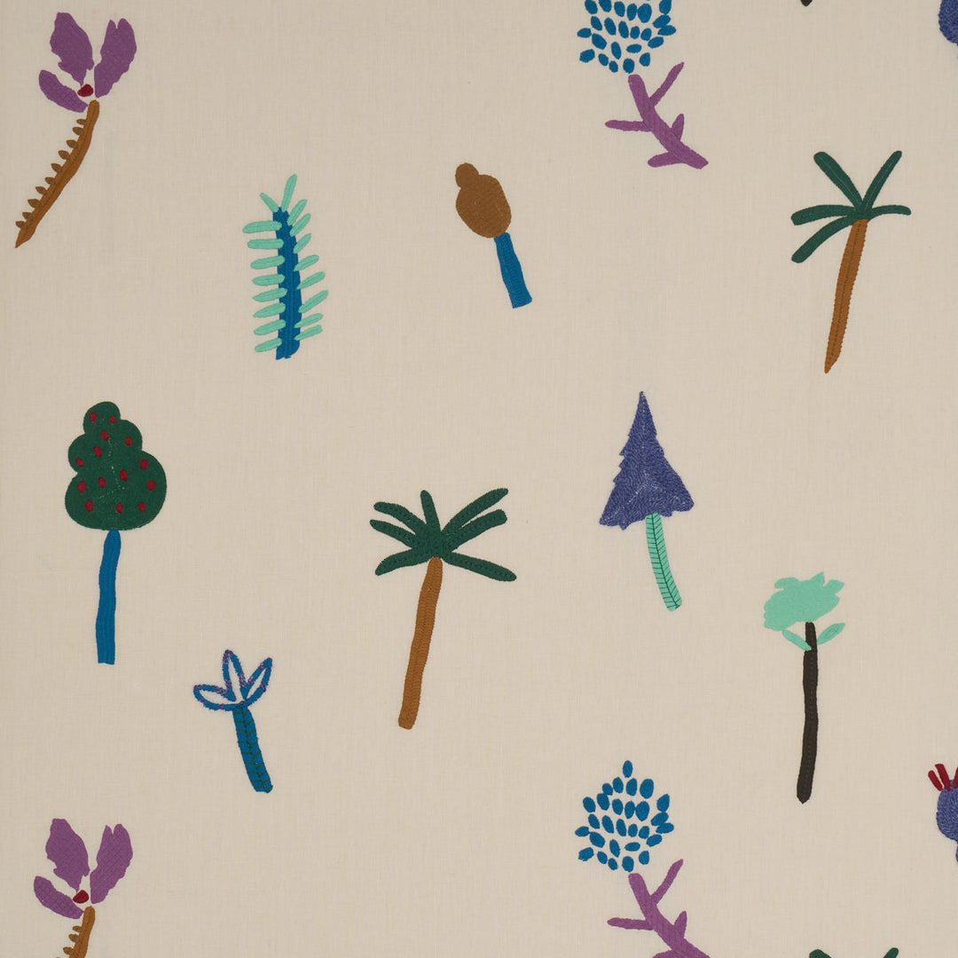 Tropical Trees - Multi by Schumacher Fabric