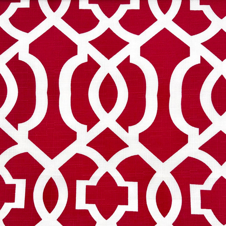 Outdoor Kirkwood Admiral Red by Europatex Fabric Outdoor 100% Polyester 6.88" H, 12.60" V 60.00 inches - Fabric Carolina -