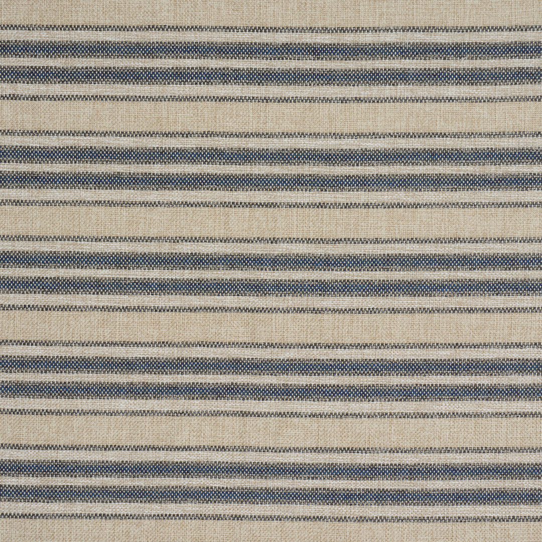 Even Keel Outdoor Stripe - Navy by Schumacher Fabric