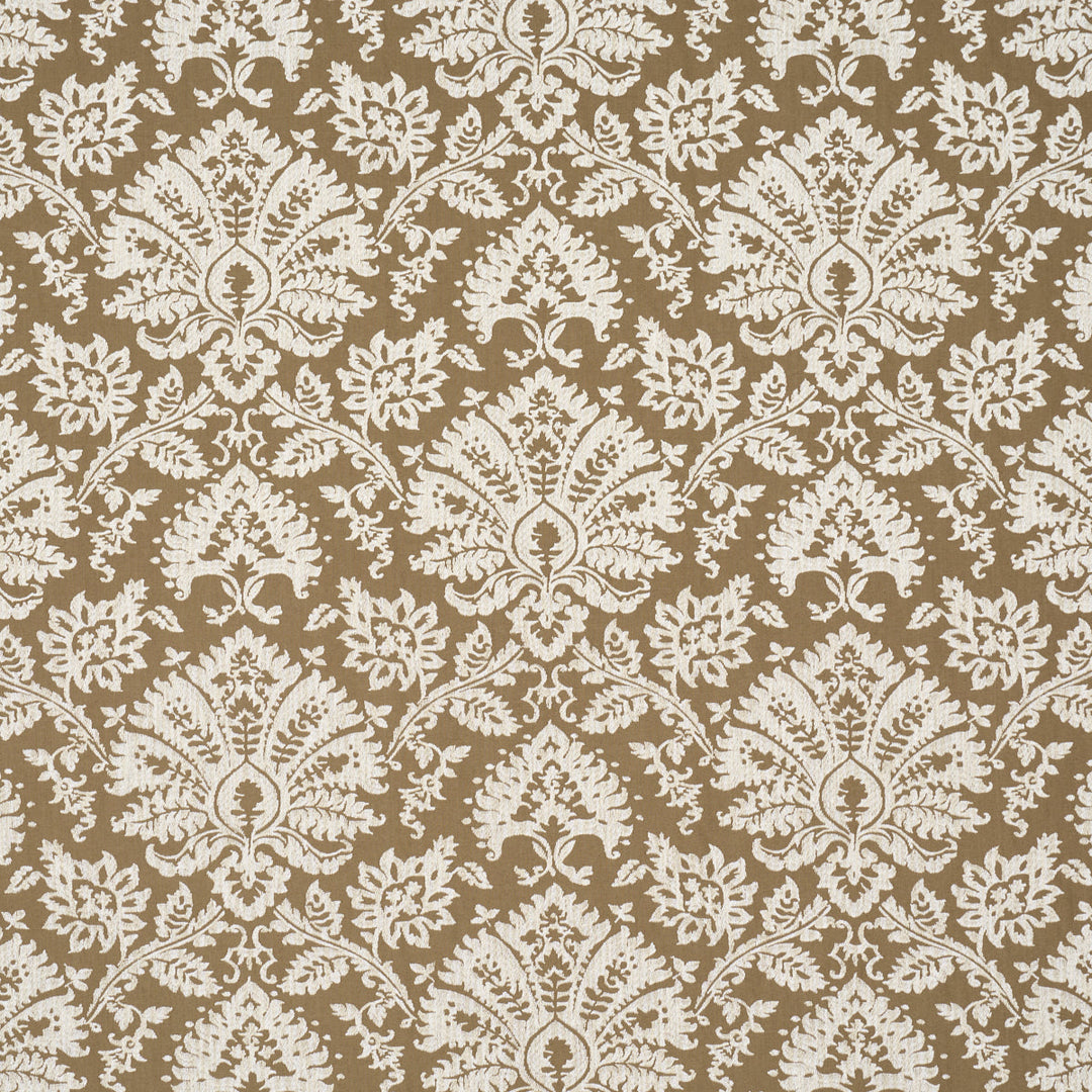 Gianna Embroidery - Caramel by Schumacher Fabric