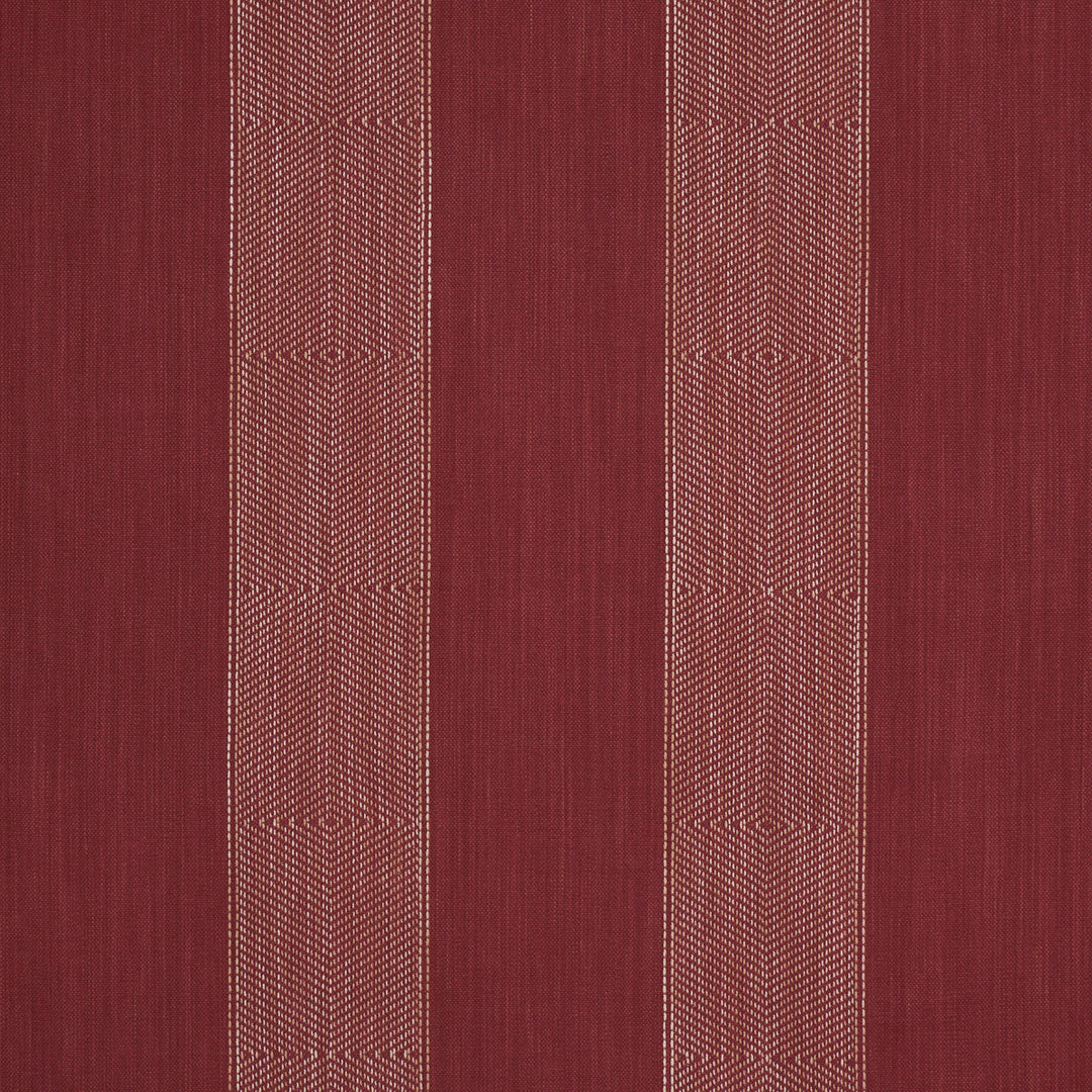 Universal Stripe - Ruby by Schumacher Fabric