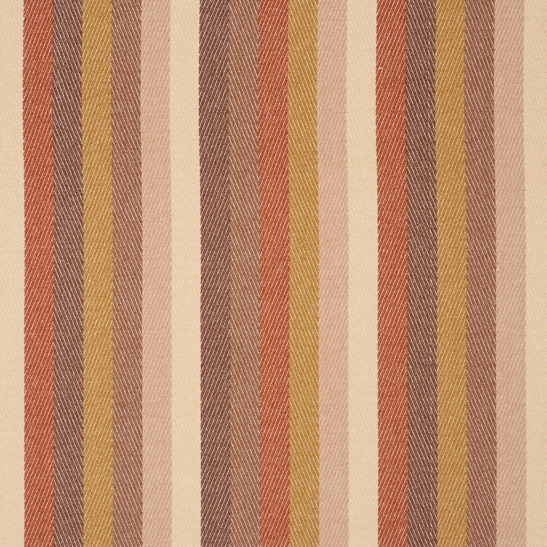 Dancing Stripe - Cedar by Schumacher Fabric