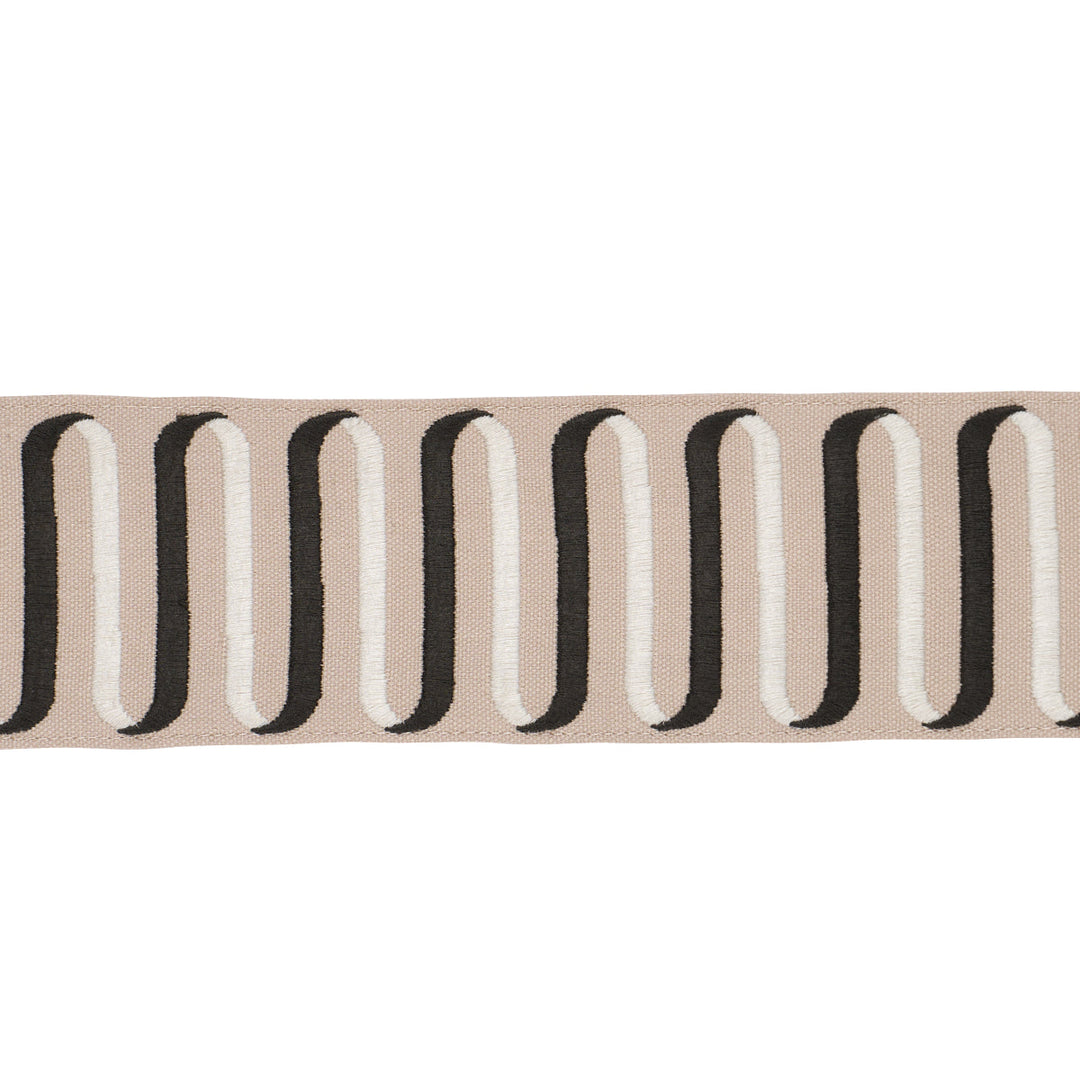 Ribbon Tape - Cream by Schumacher Trim