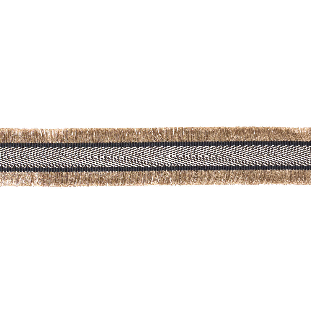 Felicity Fringe Trim - Black by Schumacher Trim