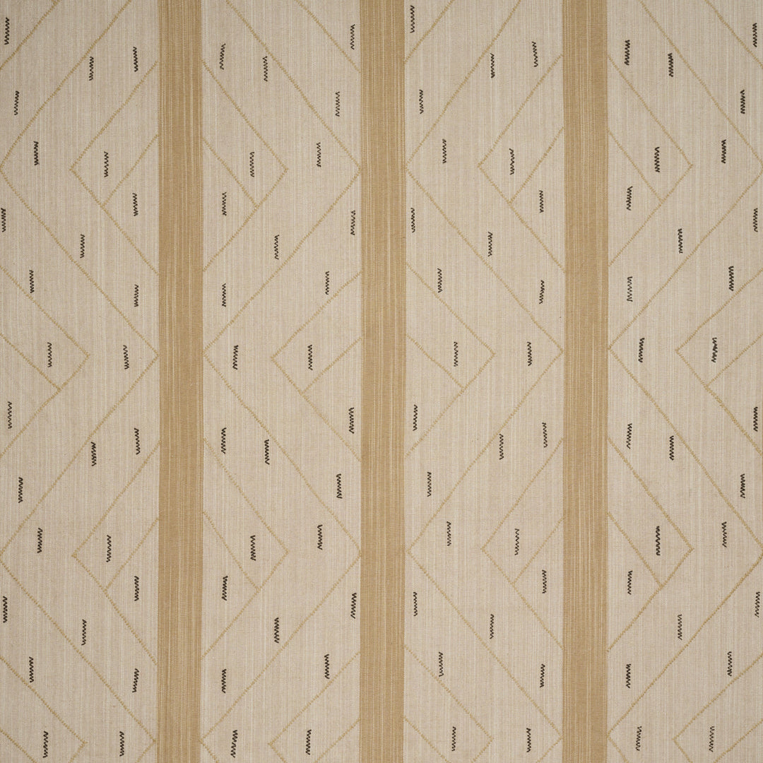 Kapanga Embroidery - Oat by Schumacher Fabric