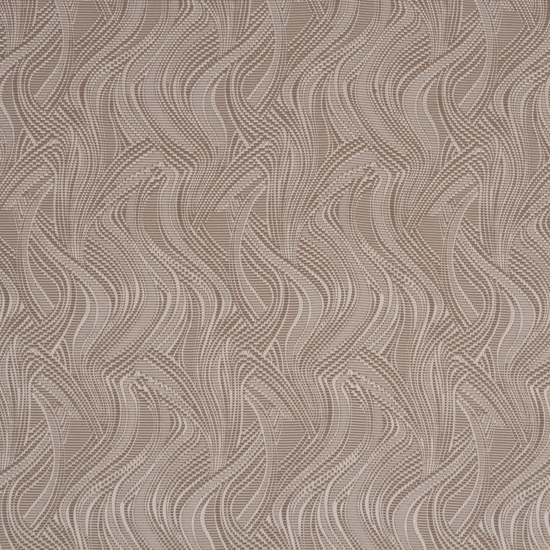 Quilted Waves Indoor/Outdoor - Metallic Brown by Schumacher Fabric